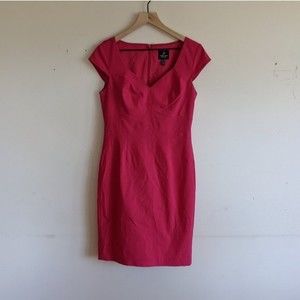 Adrianna Papell Pink Mini Dress